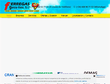 Tablet Screenshot of ferregas.es